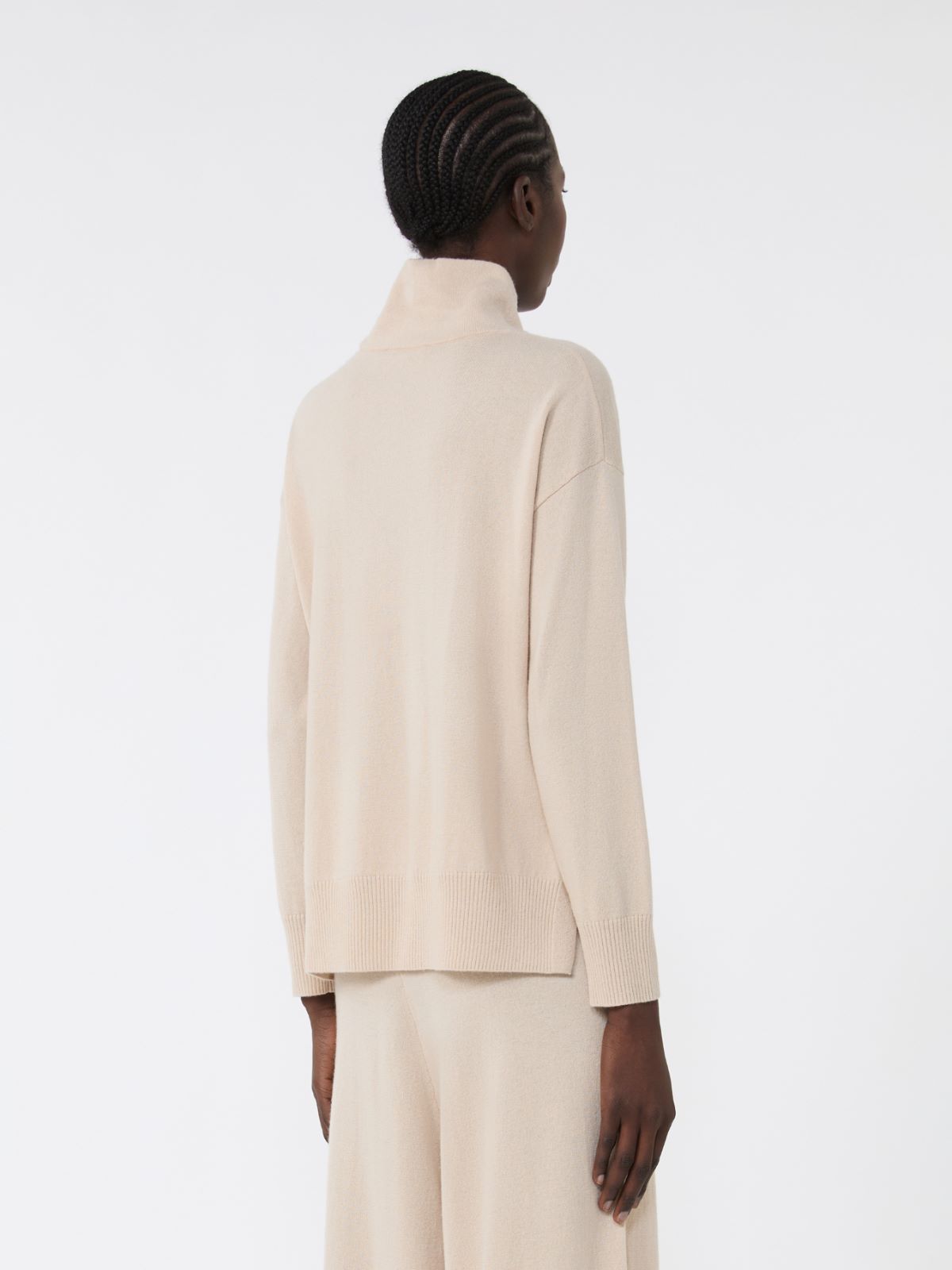 Wool and cashmere jumper - BEIGE - Weekend - 3