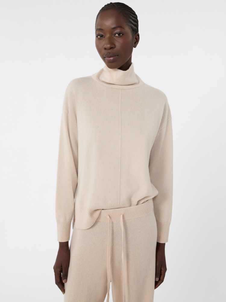 Wool and cashmere jumper - BEIGE - Weekend