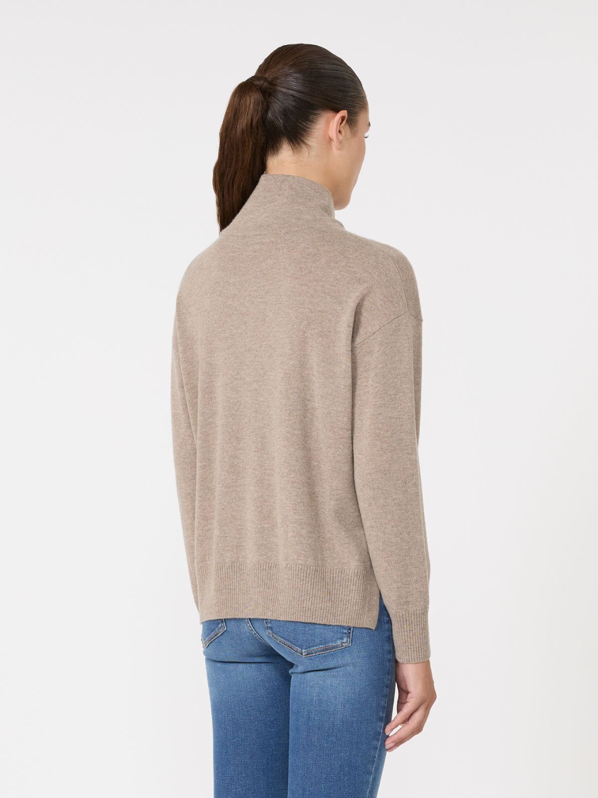 Wool and cashmere jumper - HAZELNUT BROWN - Weekend - 3