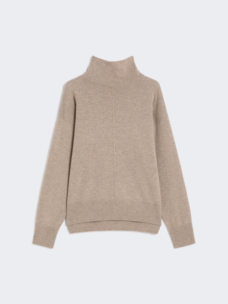 Wool and cashmere jumper - HAZELNUT BROWN - Weekend - 6