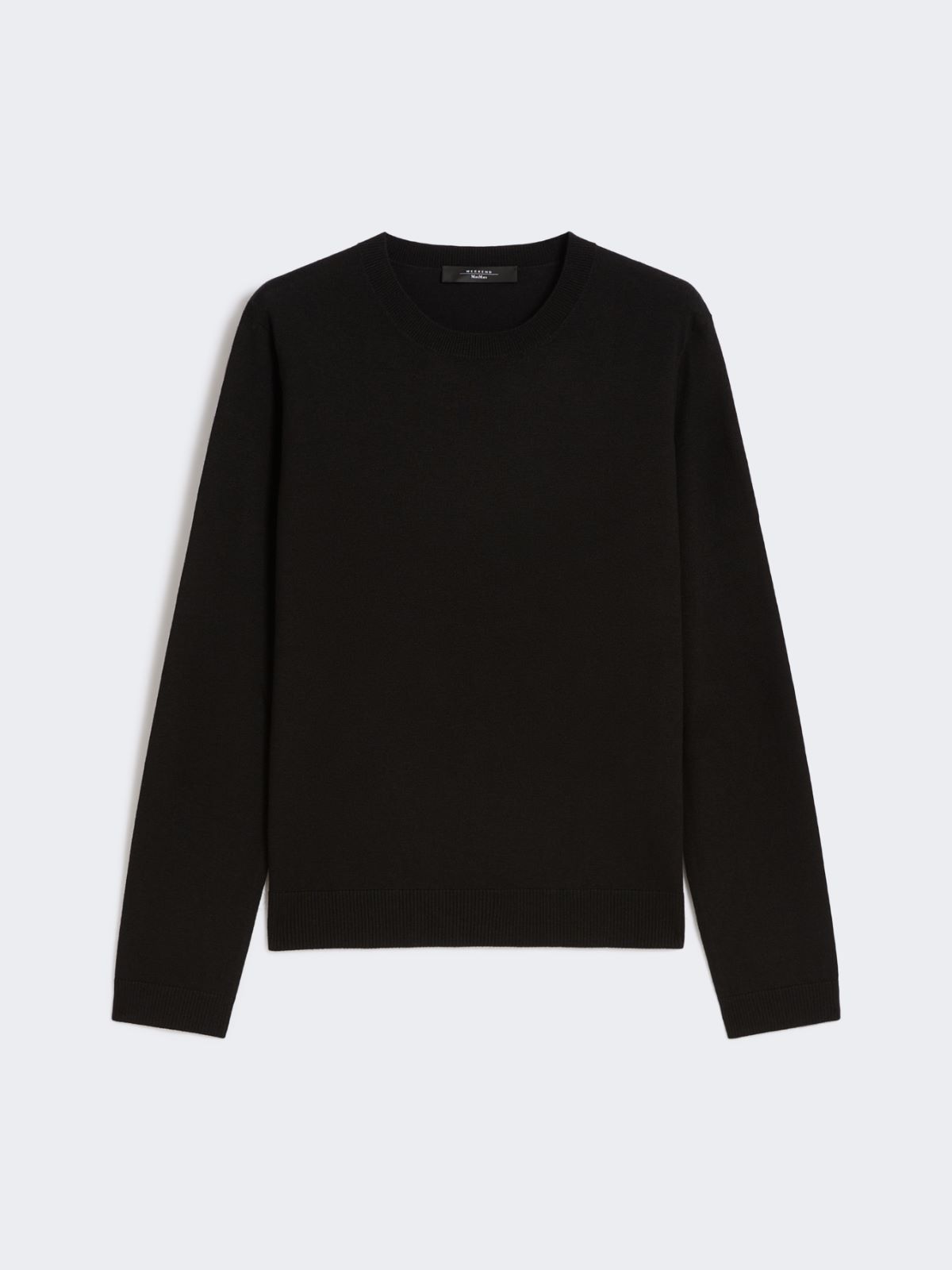 Silk and wool yarn jumper - BLACK - Weekend - 6