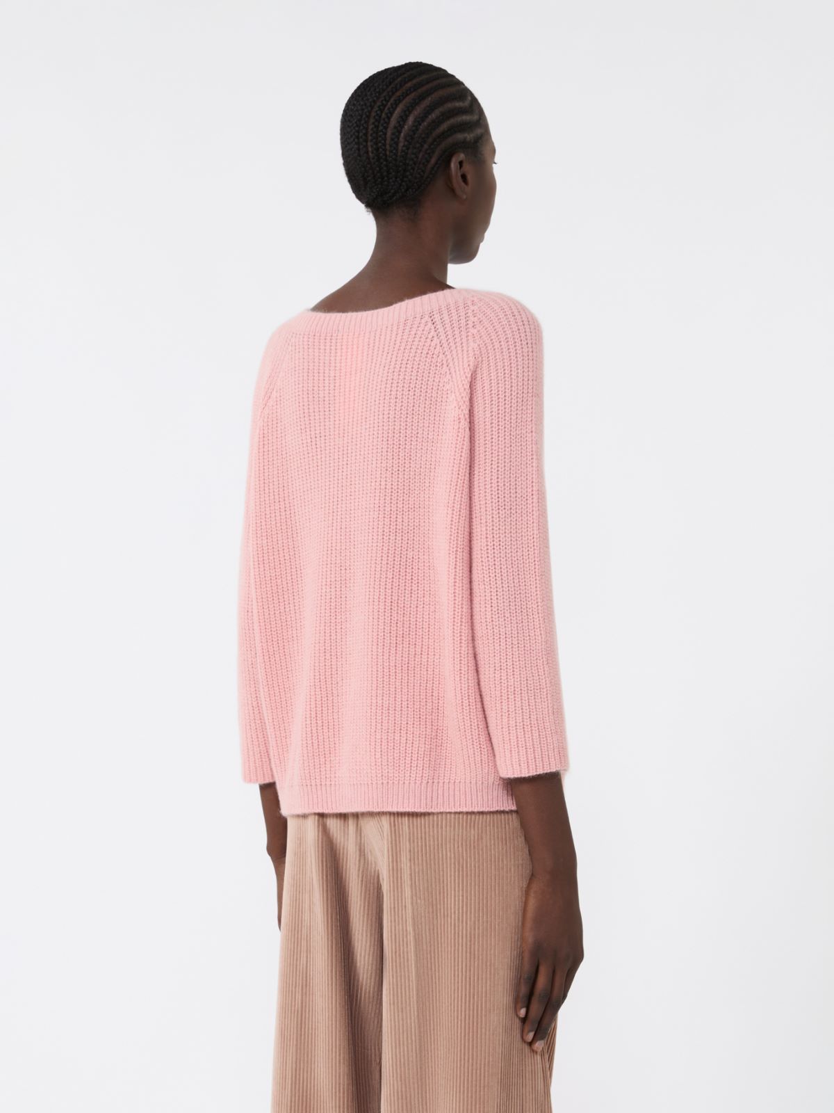 Maglia in filato di mohair - ROSA - Weekend - 3