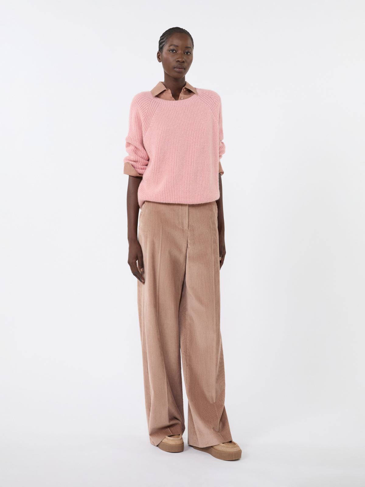 Maglia in filato di mohair - ROSA - Weekend