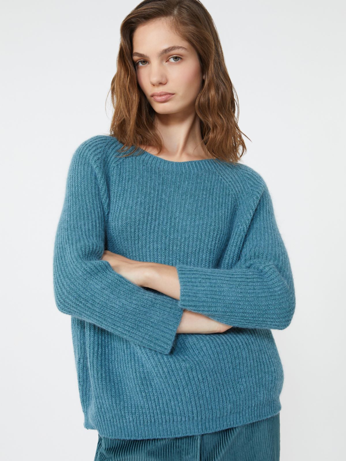 Mohair yarn jumper - OIL - Weekend - 4