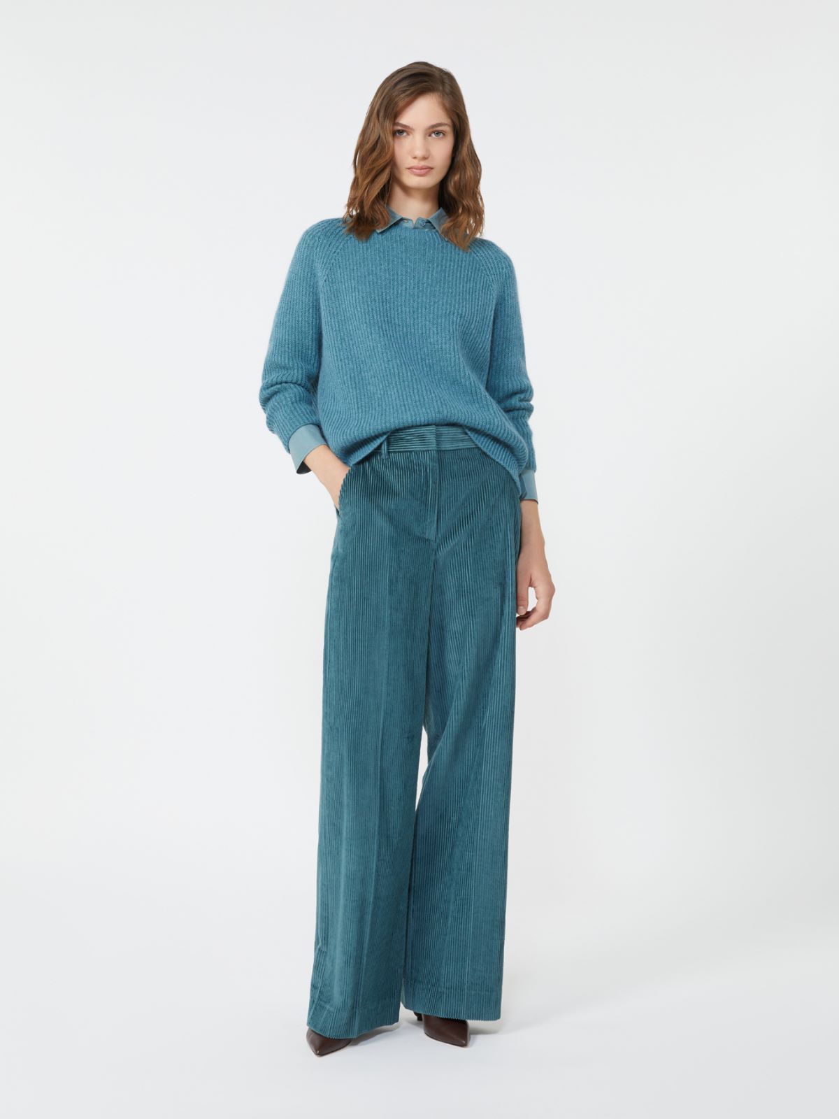 Mohair yarn jumper - OIL - Weekend