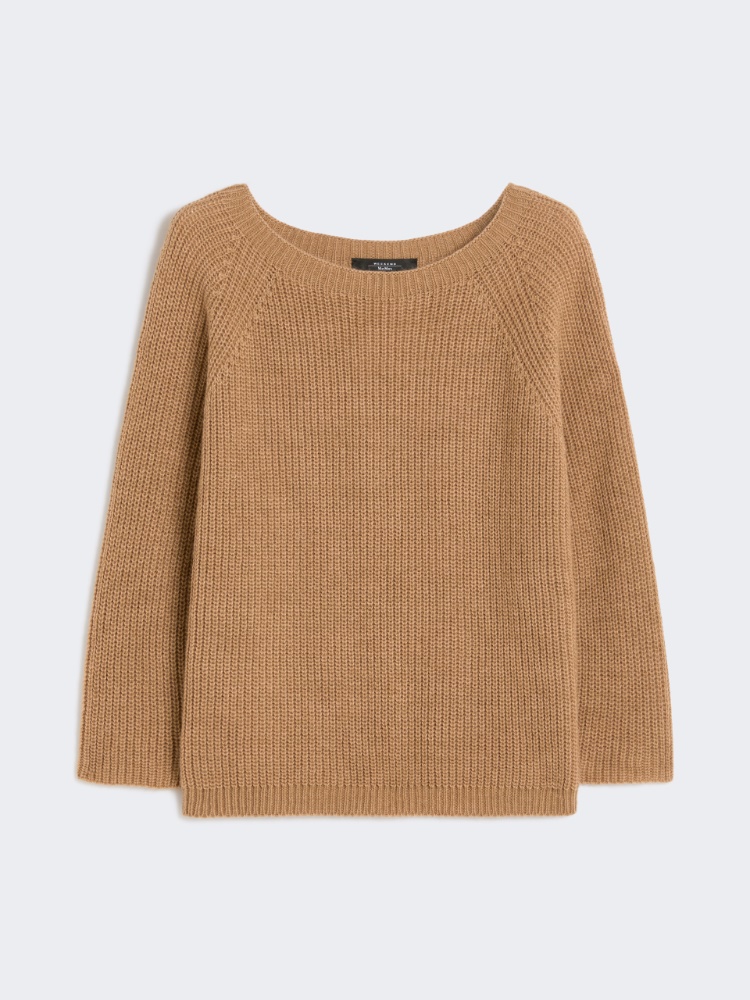 Mohair yarn jumper - CAMEL - Weekend - 6