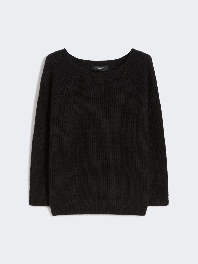 Mohair yarn jumper - BLACK - Weekend - 6