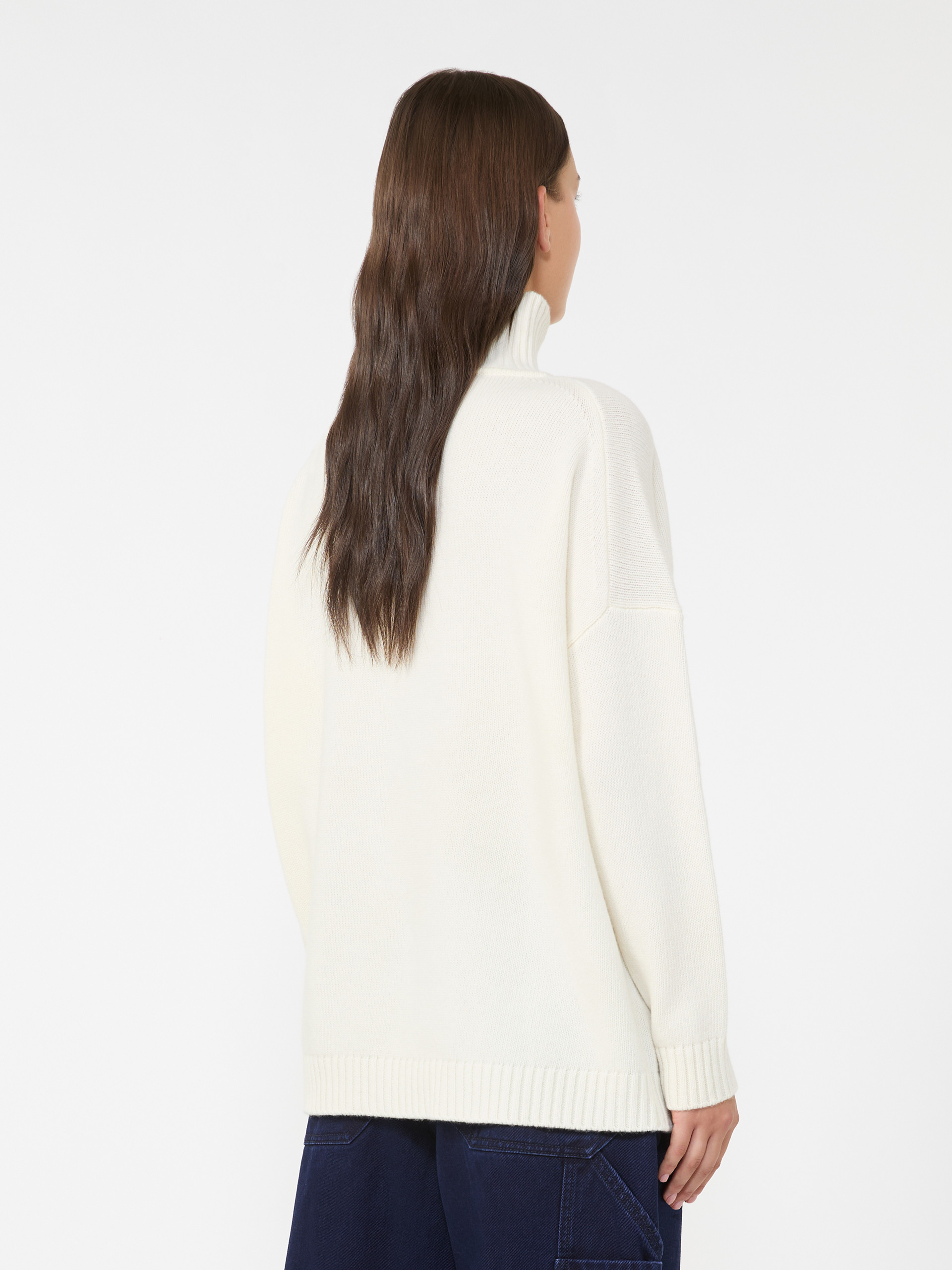Wool knit turtleneck jumper - Weekend Max Mara - 3