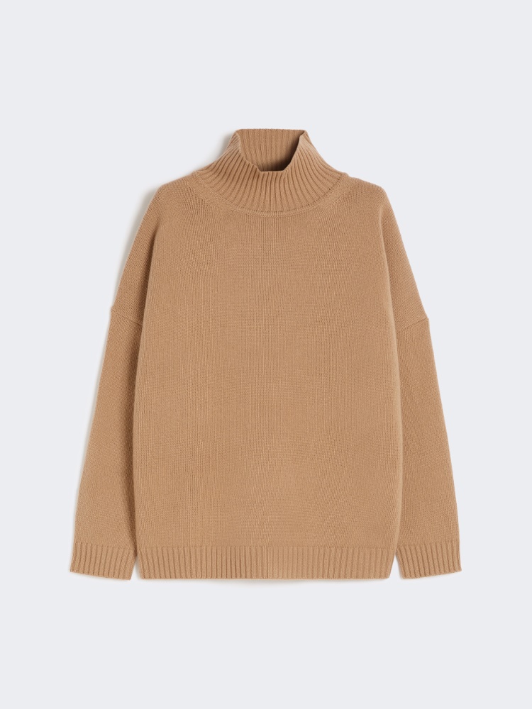 Wool knit turtleneck jumper - CAMEL - Weekend - 6