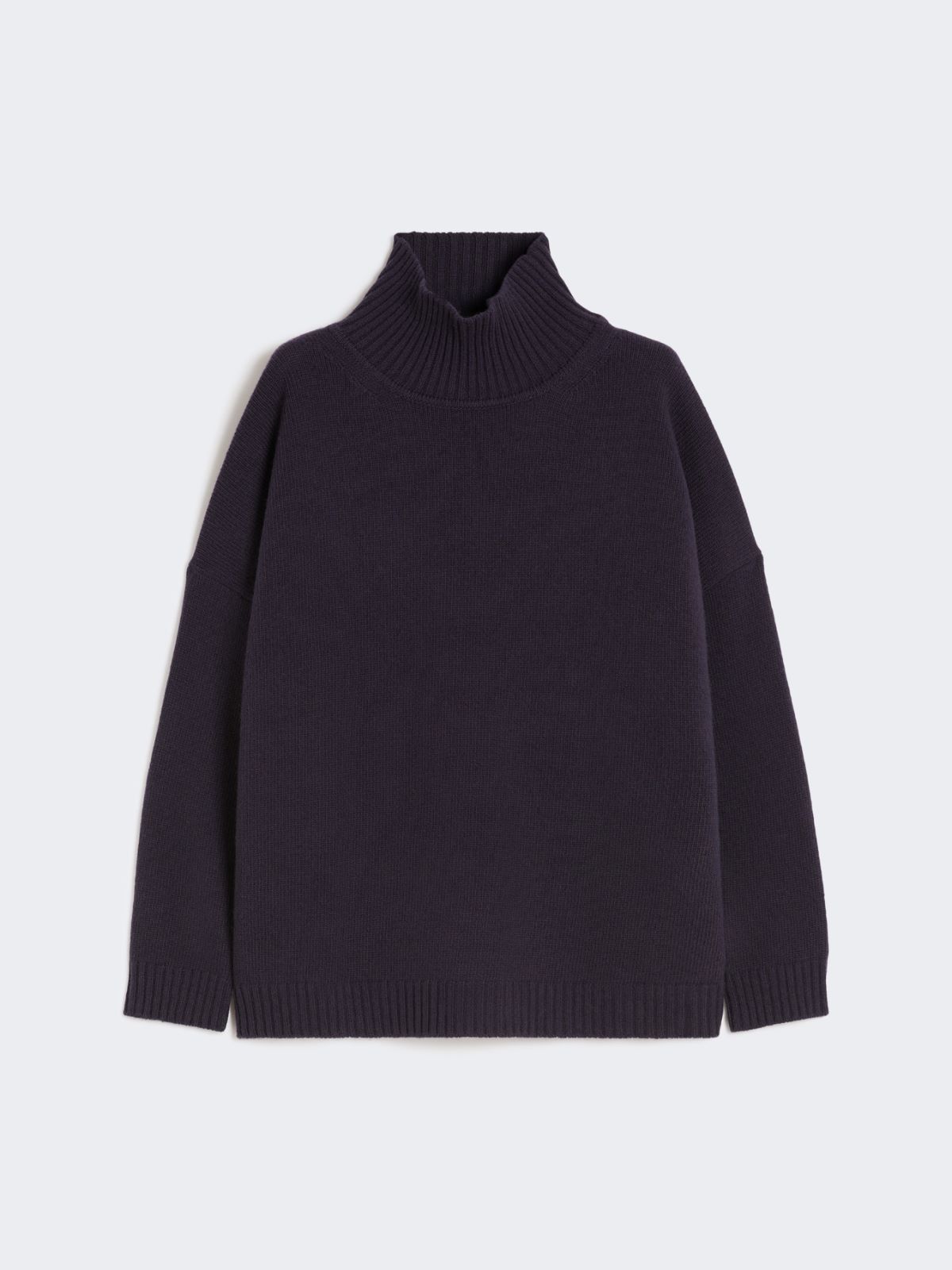 Wool knit turtleneck jumper - NAVY - Weekend - 6