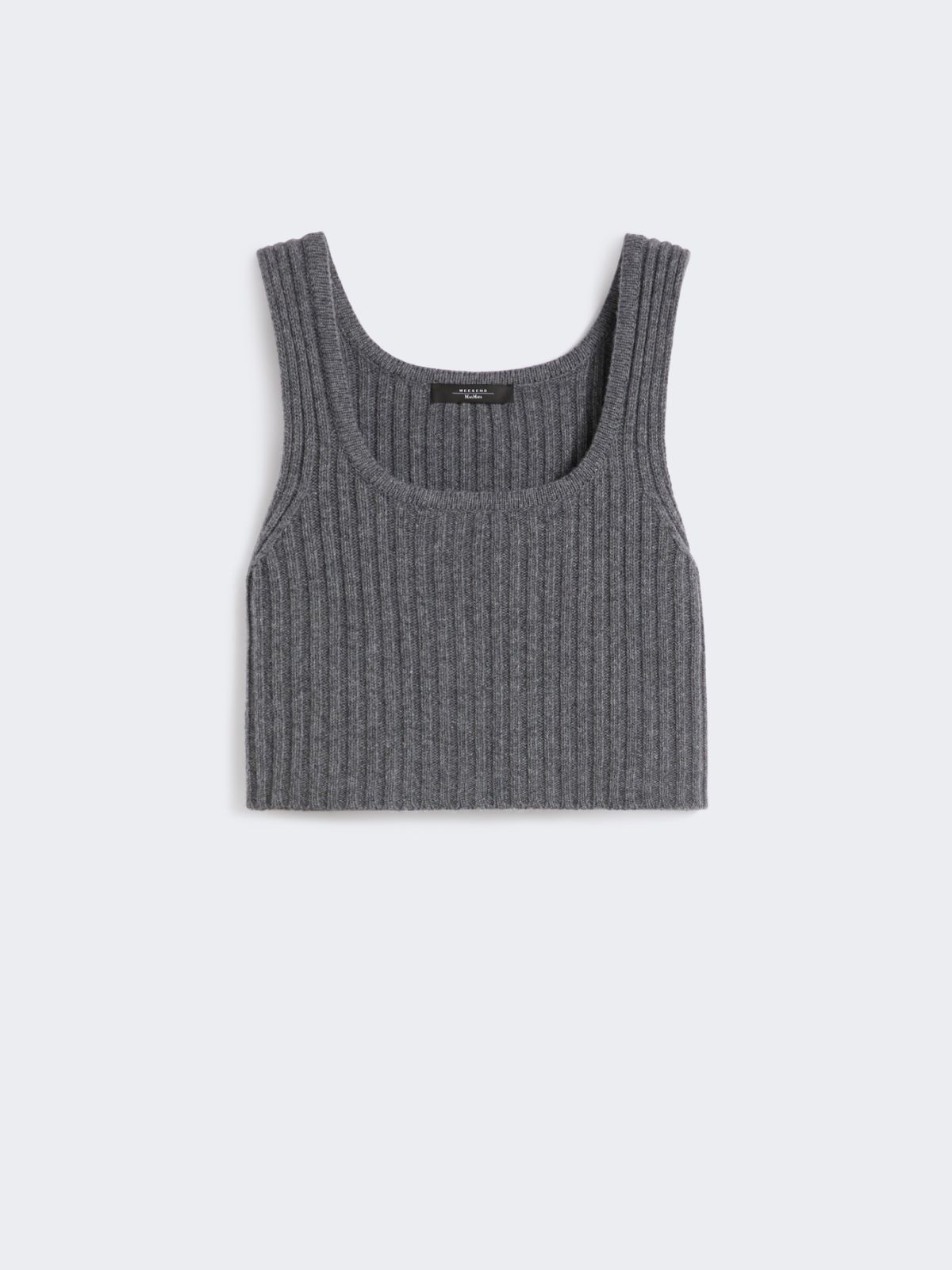 Wool knit top - DARK GREY - Weekend - 6