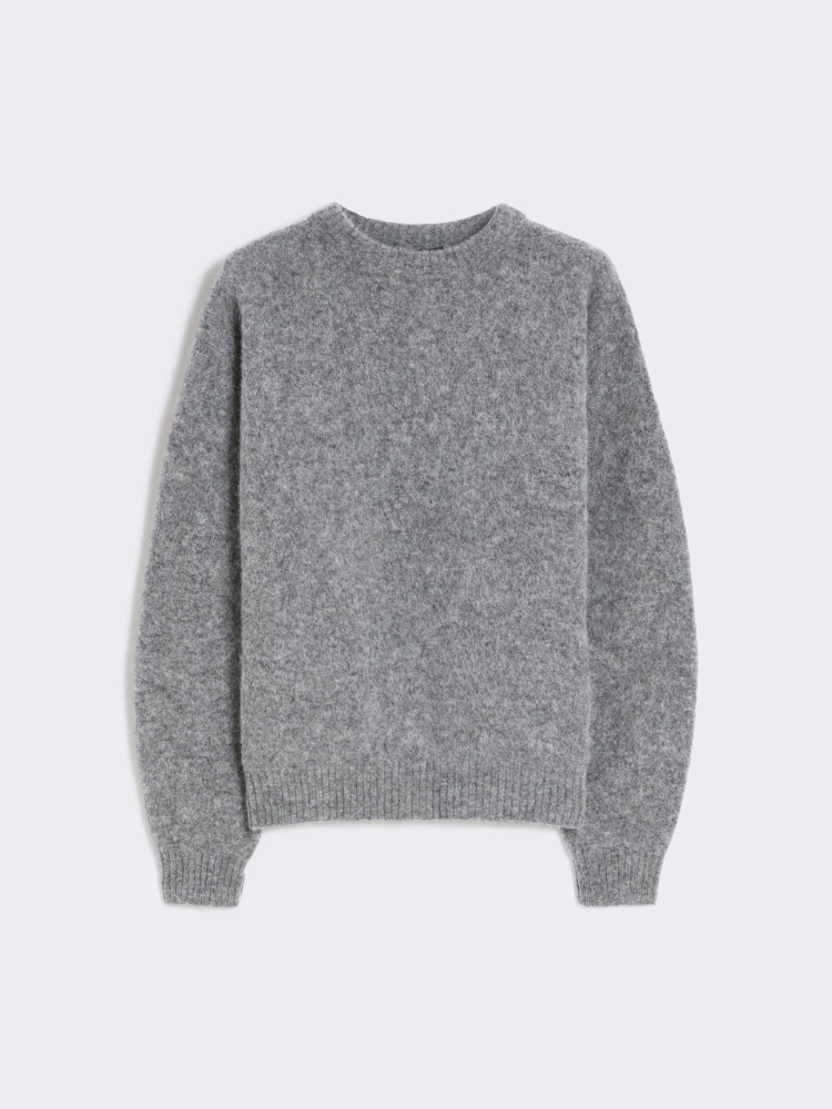 Alpaca and wool jumper - MEDIUM GREY - Weekend - 6