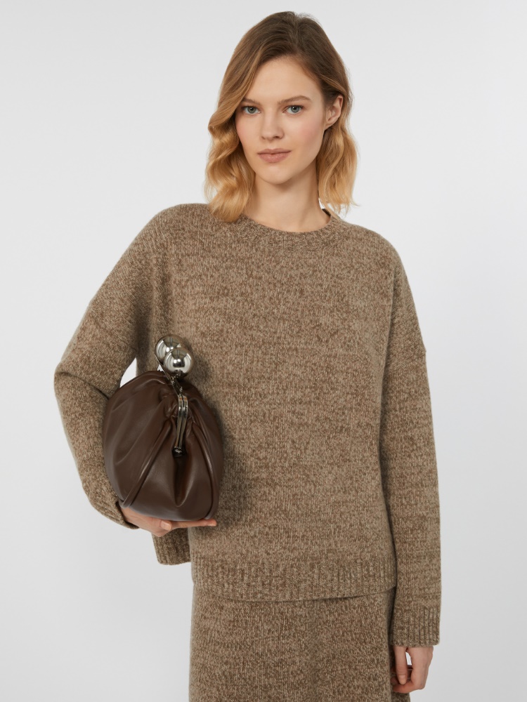 Crew-neck cotton and wool knit jumper - Weekend