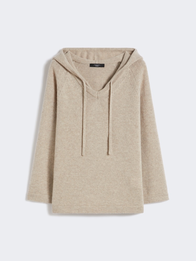 Wool knit sweatshirt - SAND - Weekend - 2