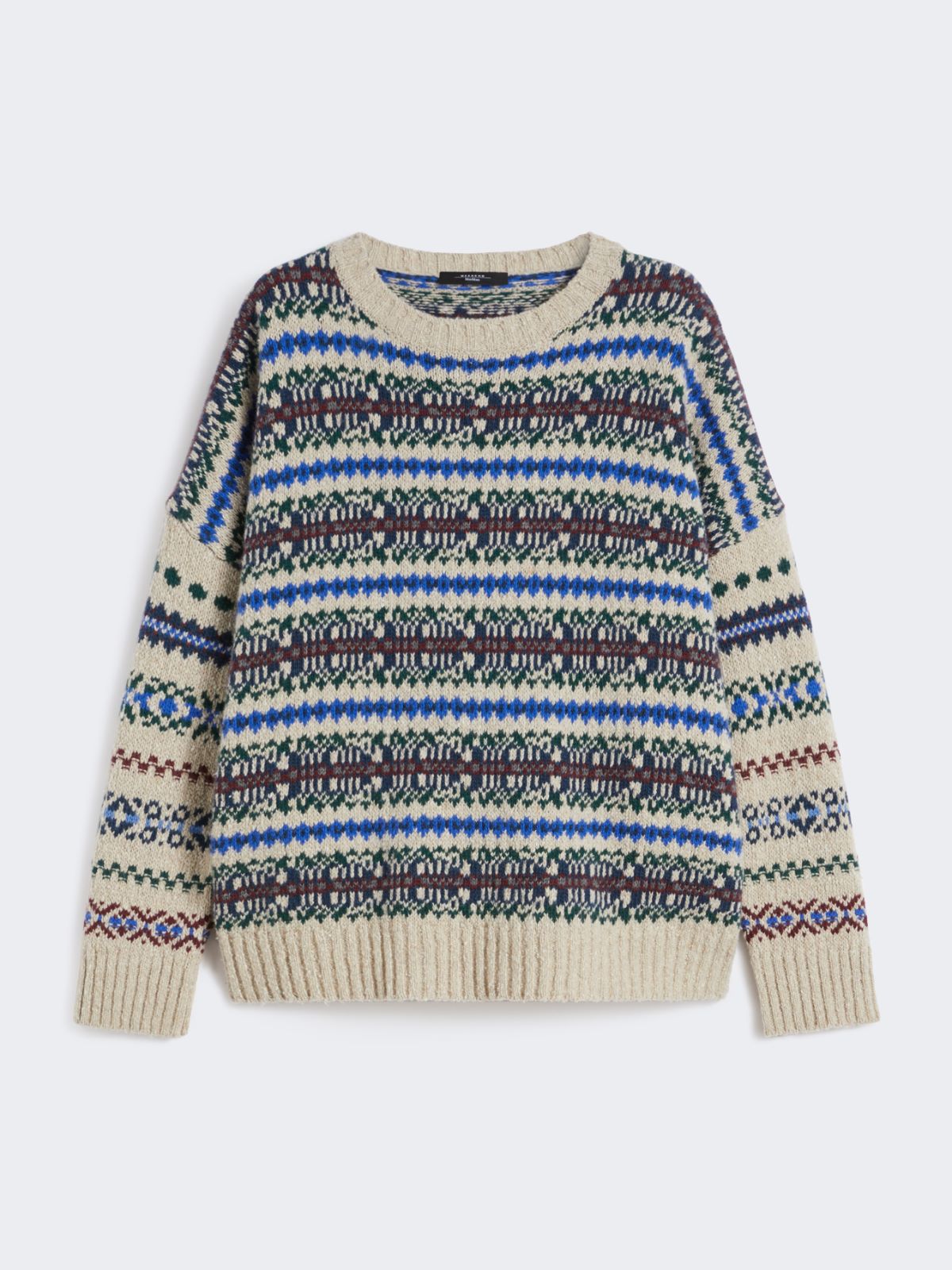 Wool tweed jumper - ECRU - Weekend - 6