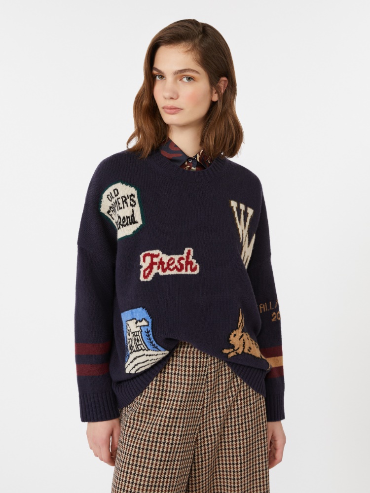 Wool knit oversized jumper - Weekend
