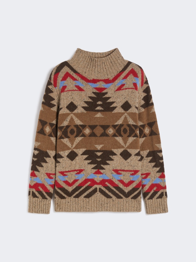 Wool and alpaca knit turtleneck - AVIO - Weekend - 2