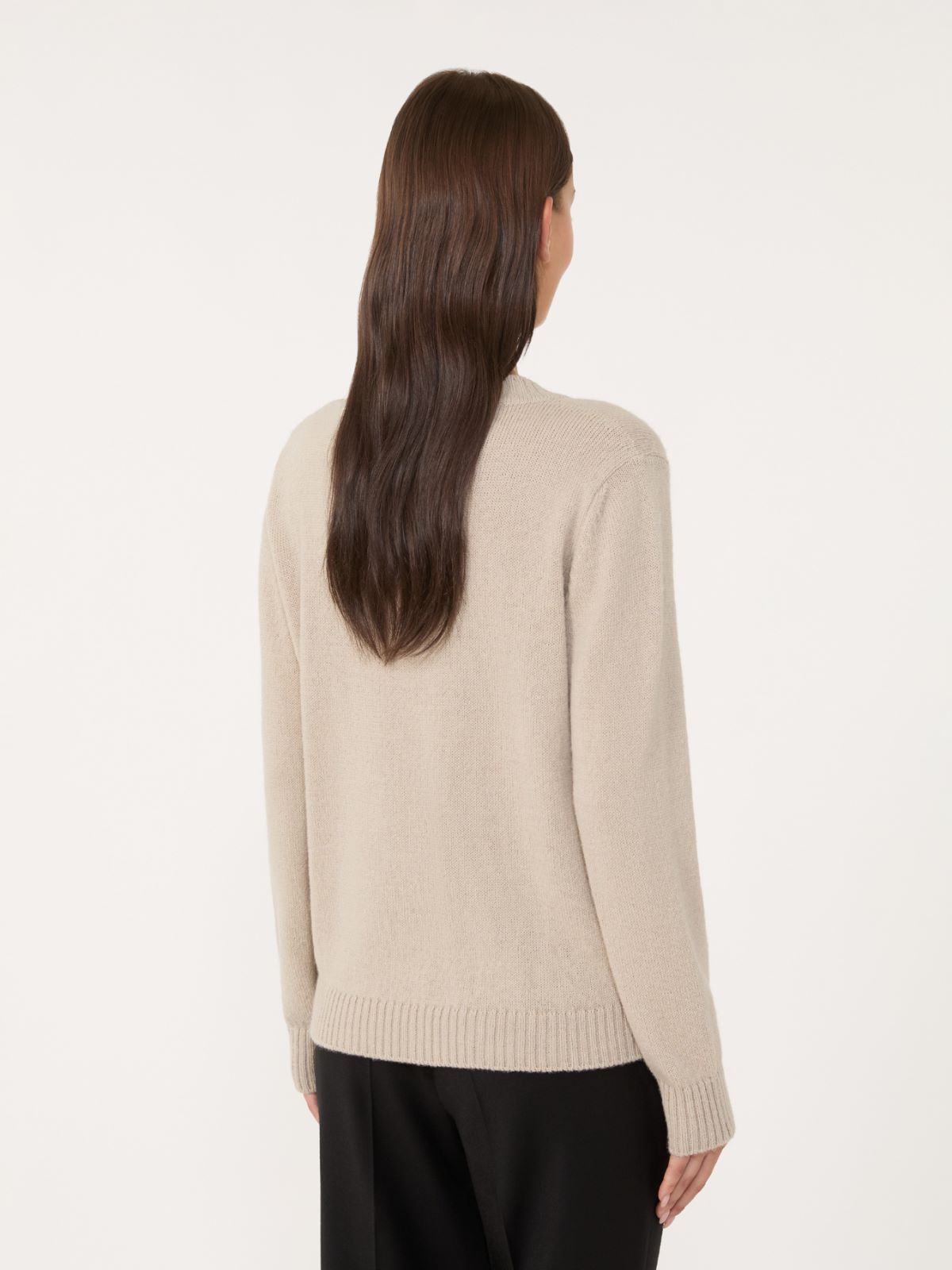 Alpaca and wool jumper - SAND - Weekend - 3
