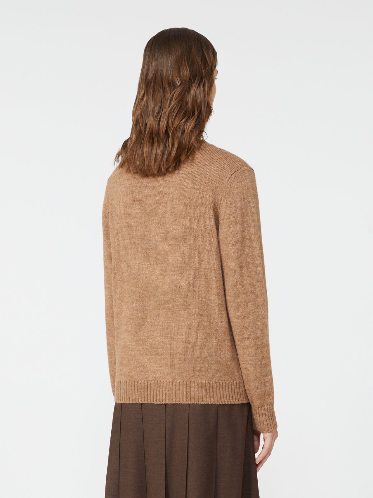 Alpaca and wool jumper - CAMEL - Weekend - 3