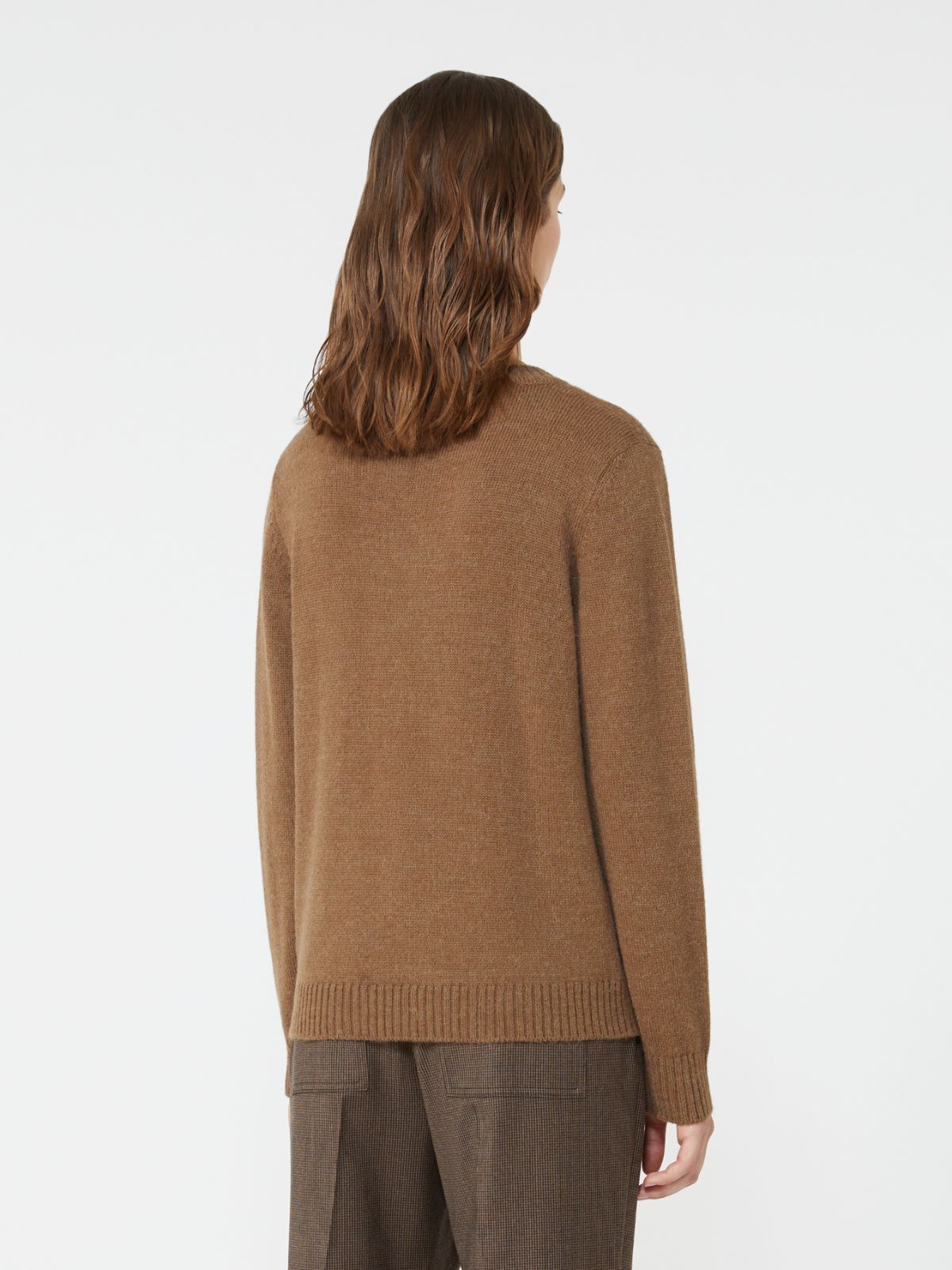 Alpaca and wool jumper - HAZELNUT BROWN - Weekend - 3