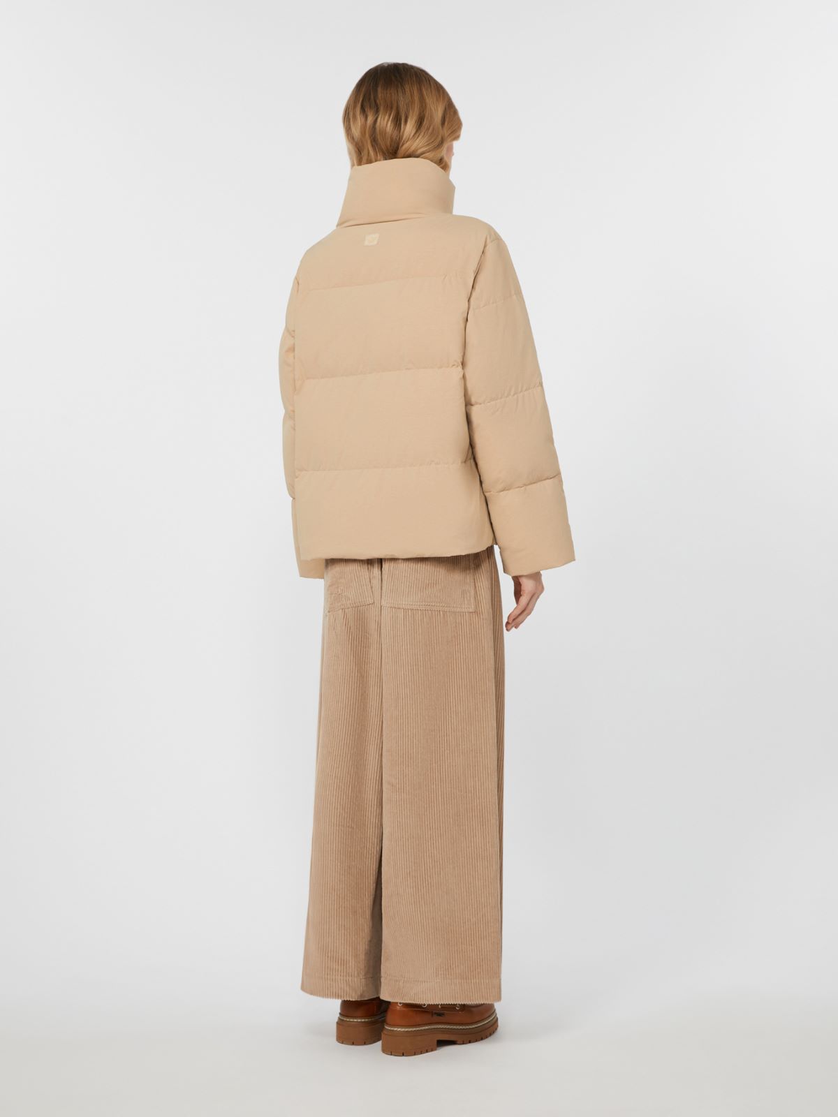 Short jacket in water-repellent fabric - BEIGE - Weekend - 3