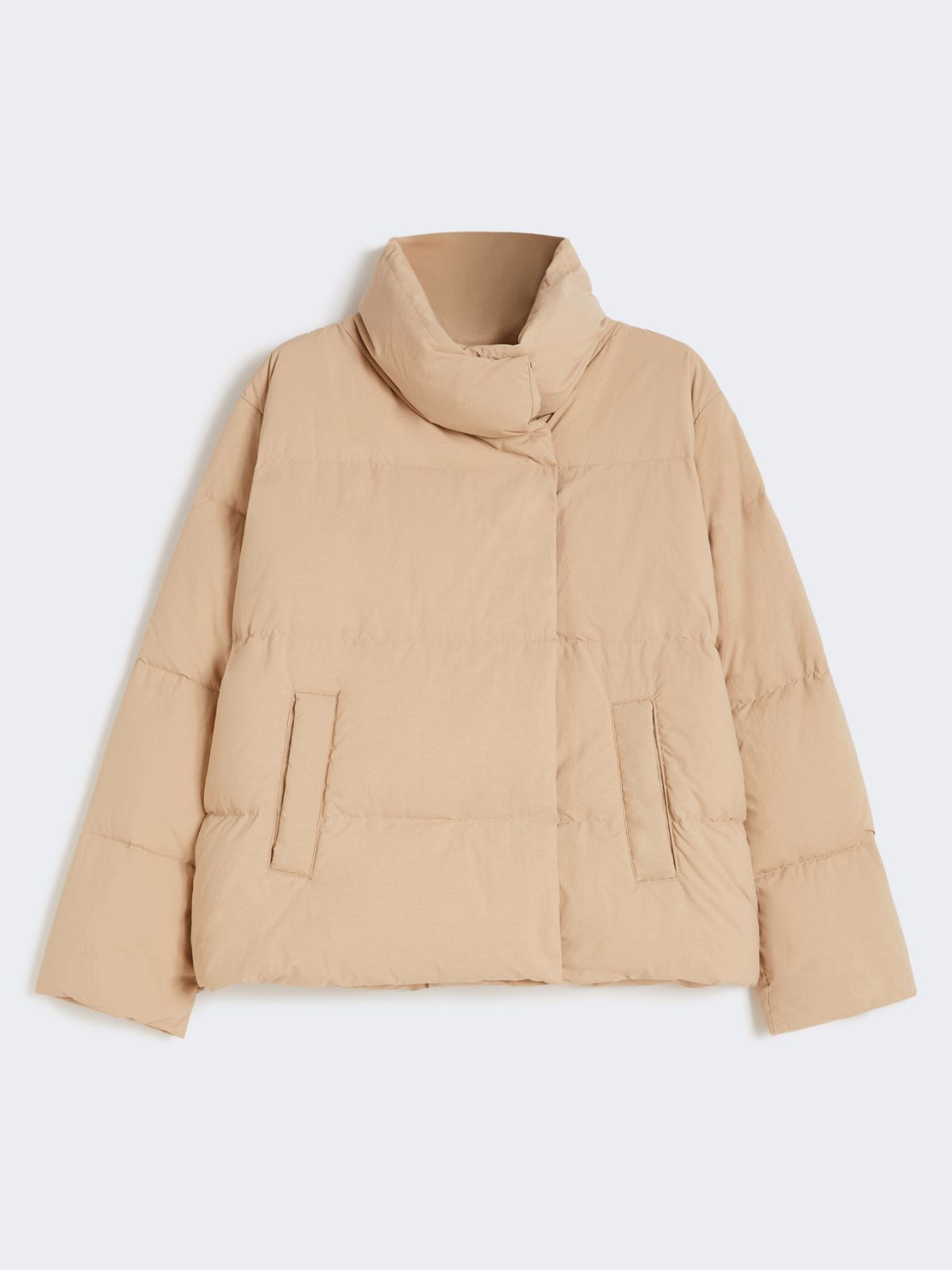 Short jacket in water-repellent fabric - BEIGE - Weekend - 5