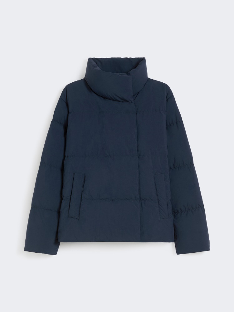 Short jacket in water-repellent fabric - NAVY - Weekend - 2