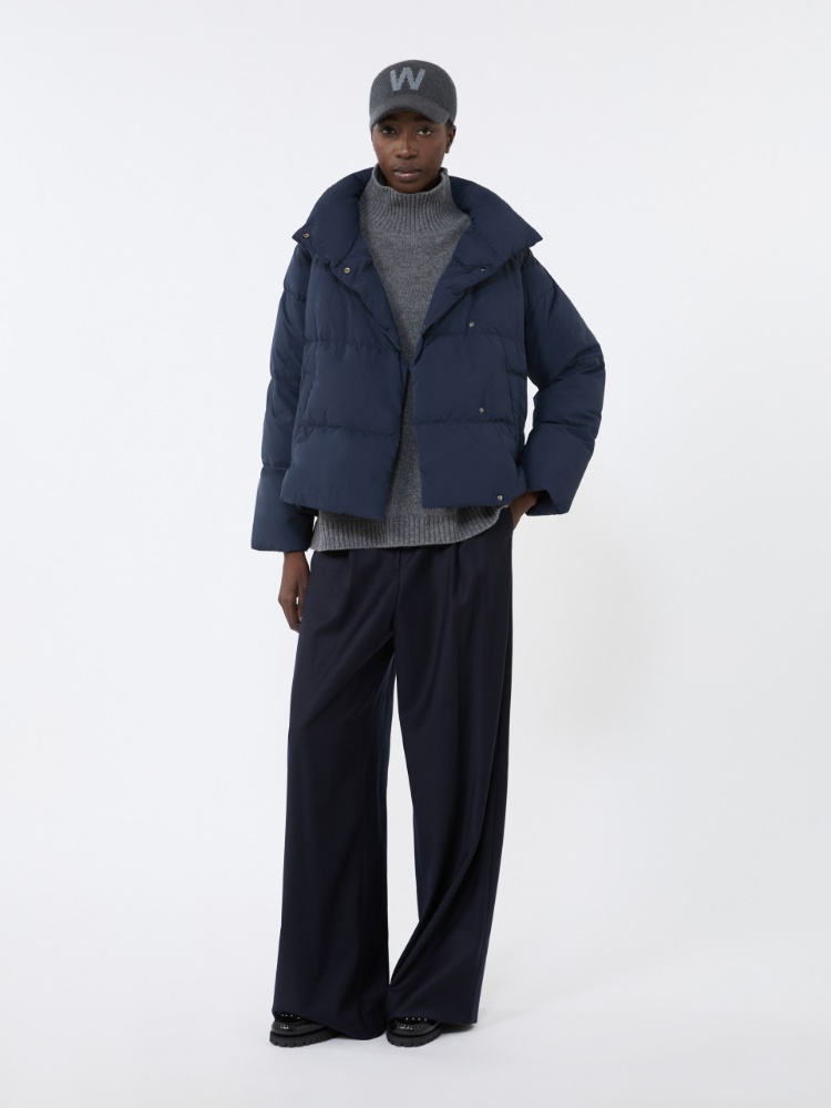 Short jacket in water-repellent fabric - NAVY - Weekend