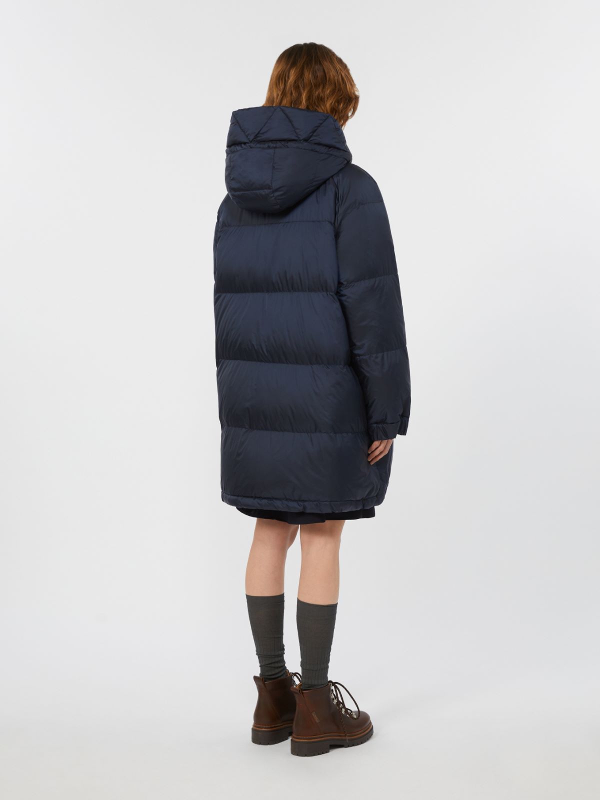 Reversible parka in water-resistant canvas - NAVY - Weekend - 3