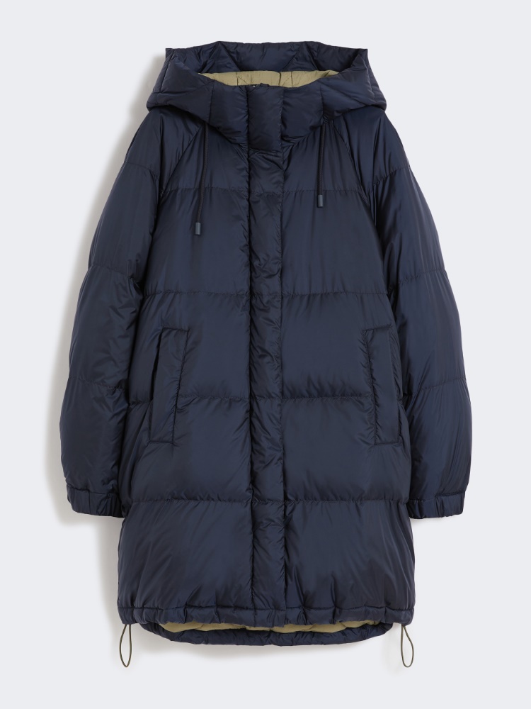 Reversible parka in water-resistant canvas - NAVY - Weekend - 7
