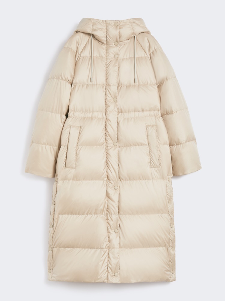 Reversible down jacket in water-repellent canvas - BEIGE - Weekend - 2