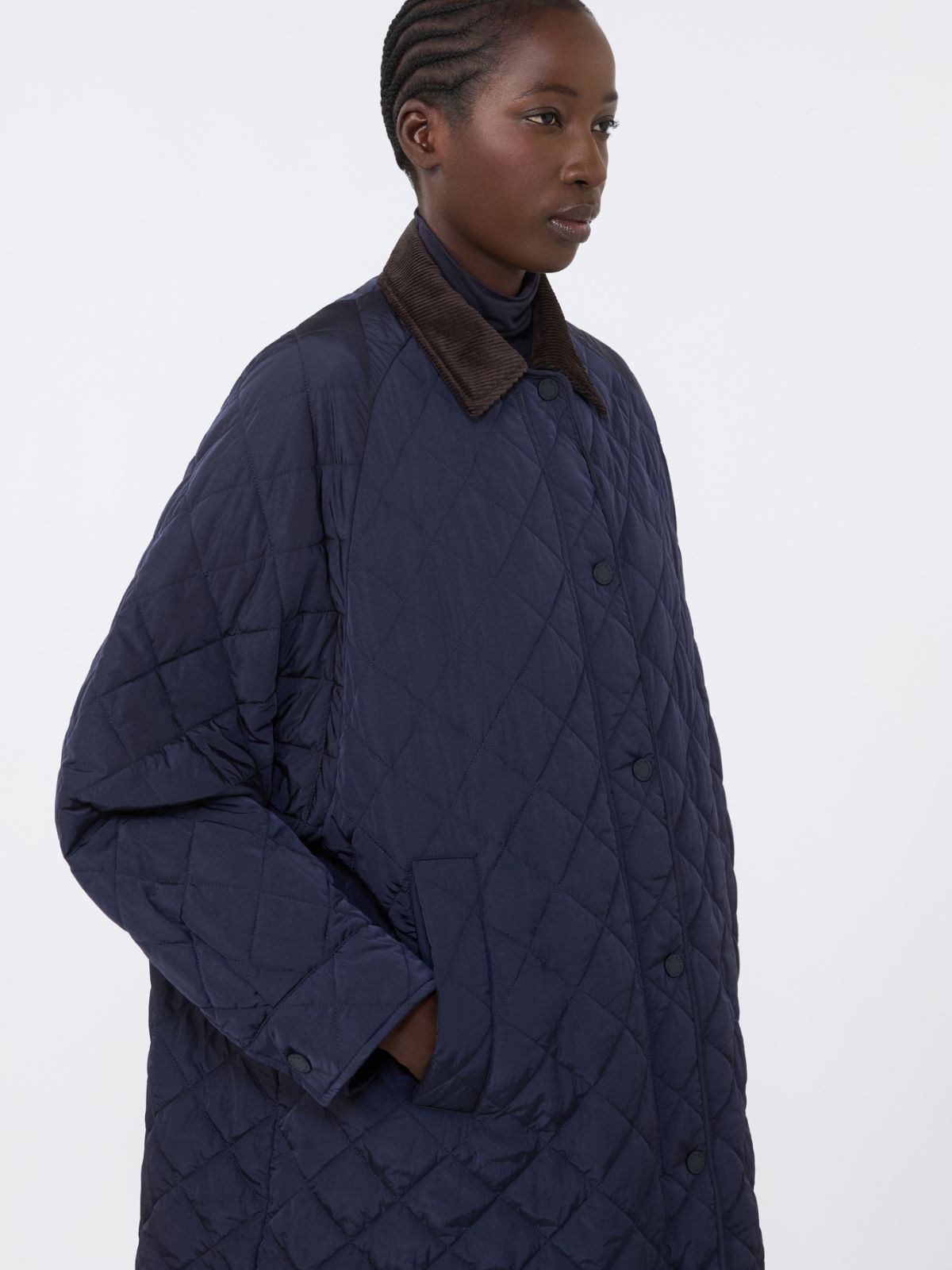 Water-repellent taffeta jacket - NAVY - Weekend - 4
