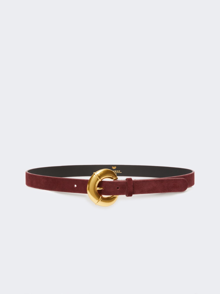 Calfskin belt - RED - Weekend