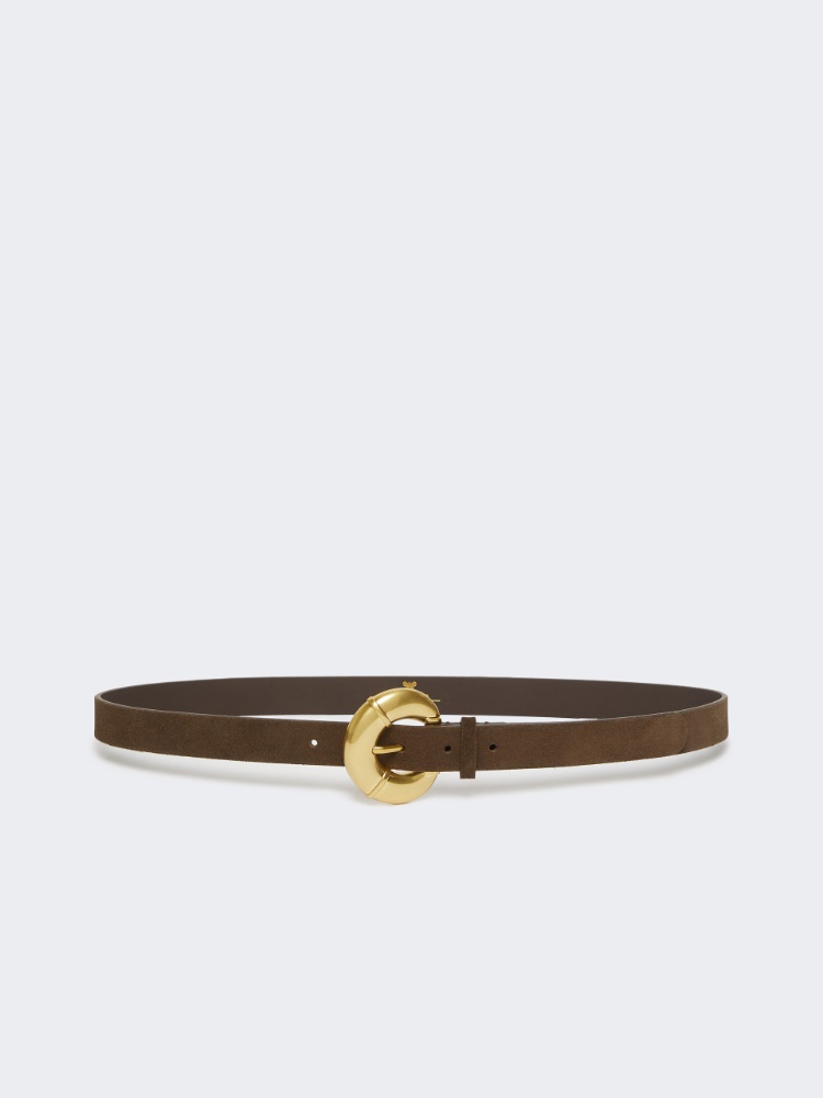 Calfskin belt - DARK BROWN - Weekend - 2