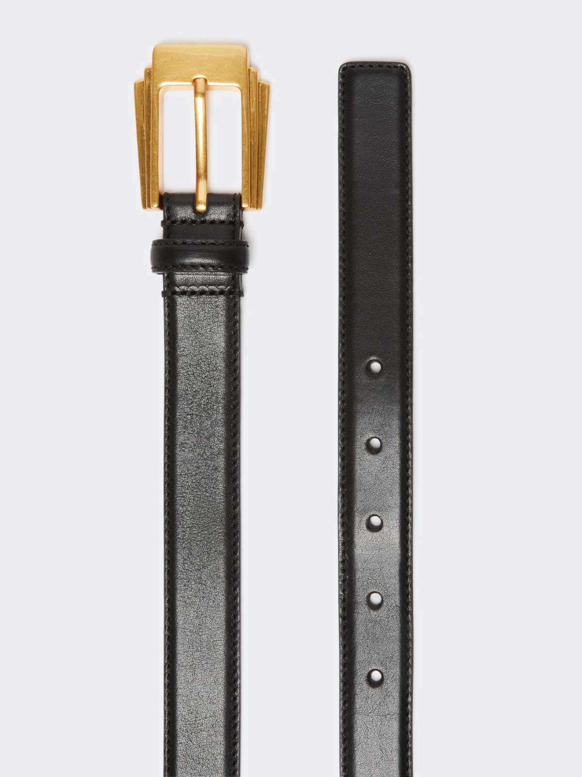 Leather belt - BLACK - Weekend - 2
