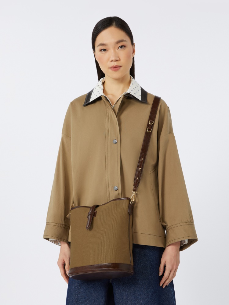 Canvas bucket bag - BRONZE - Weekend - 2