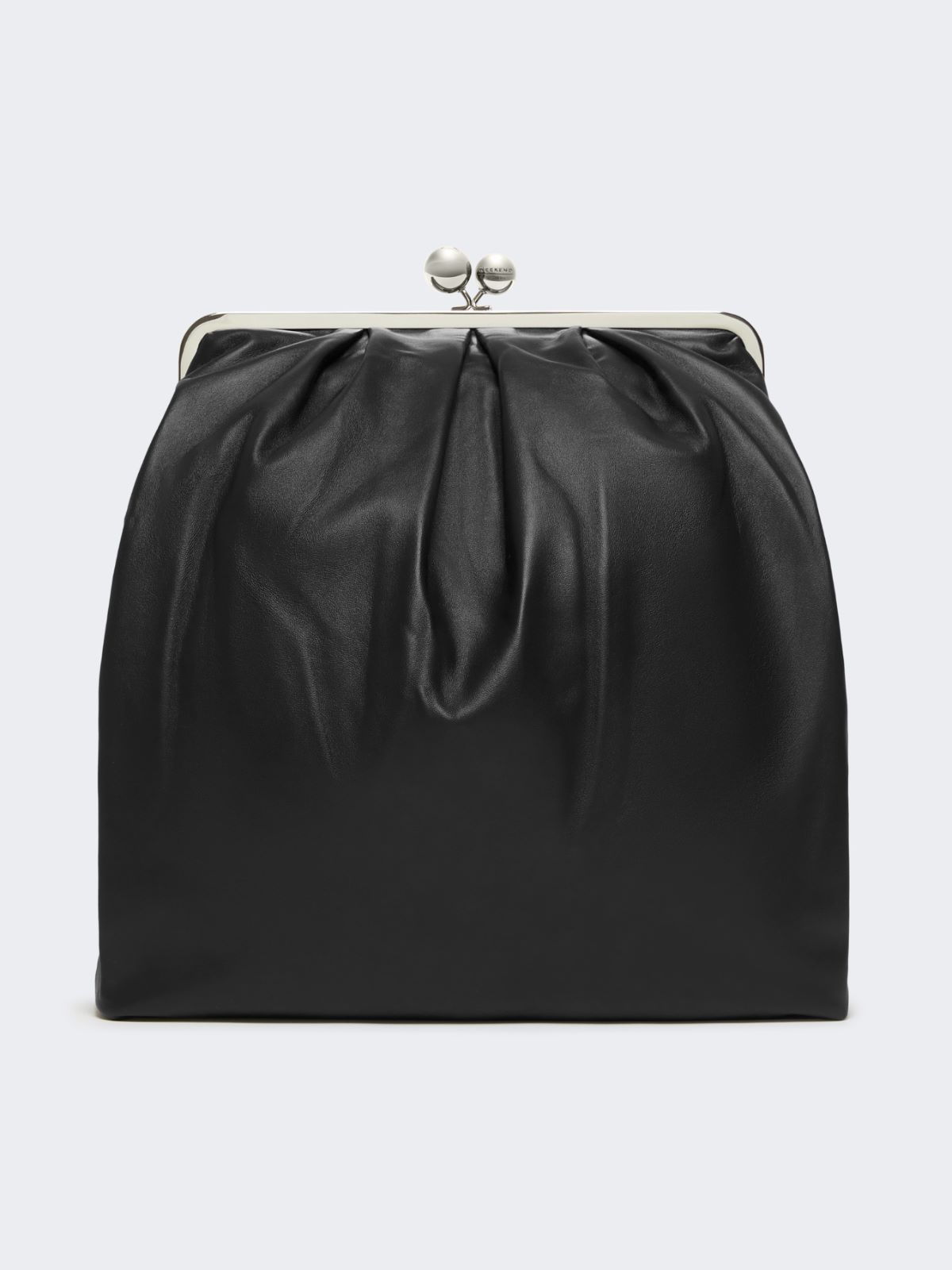 Nappa leather Pasticcino Bag - BLACK - Weekend