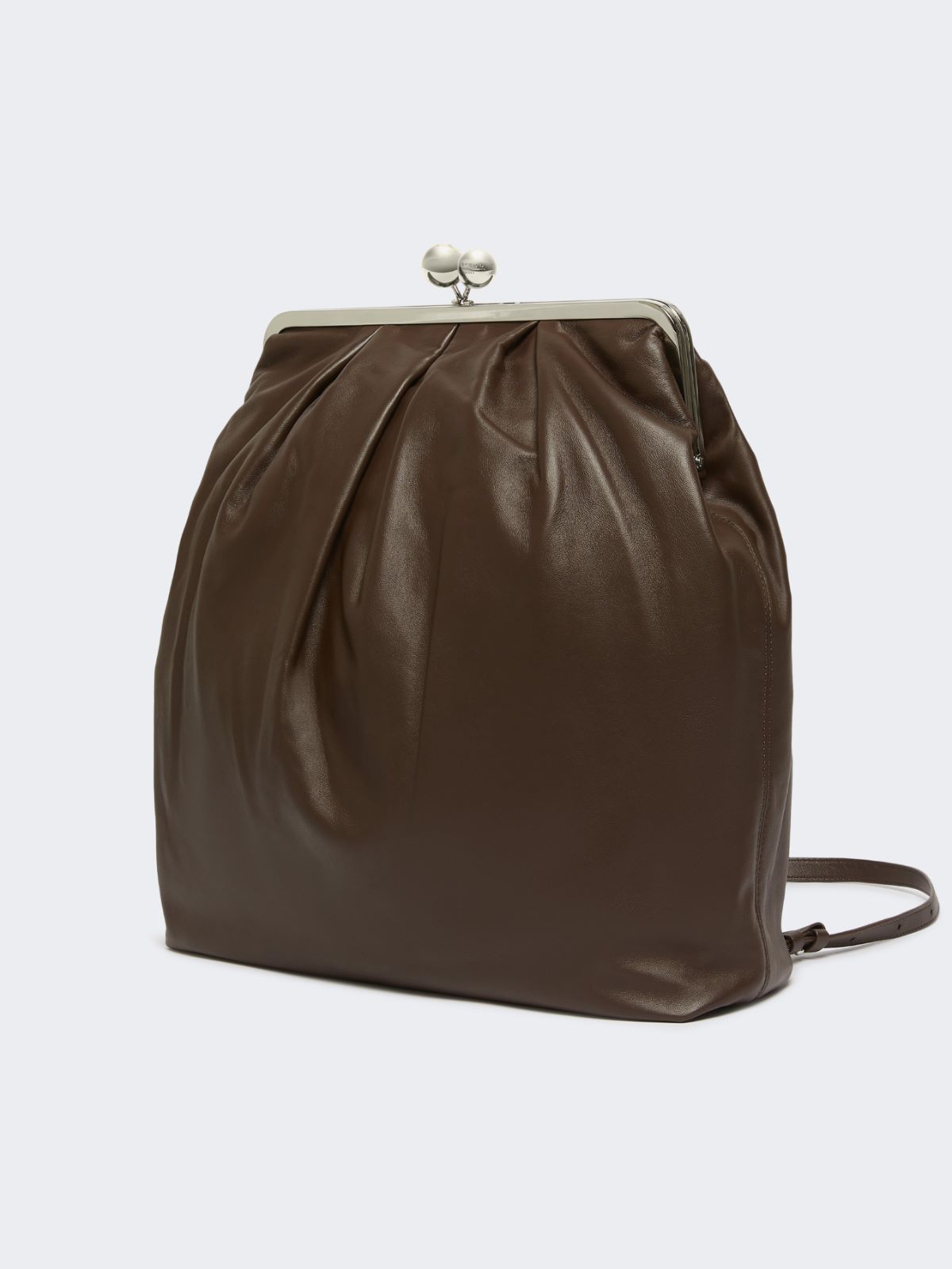 Nappa leather Pasticcino Bag - BROWN - Weekend - 2