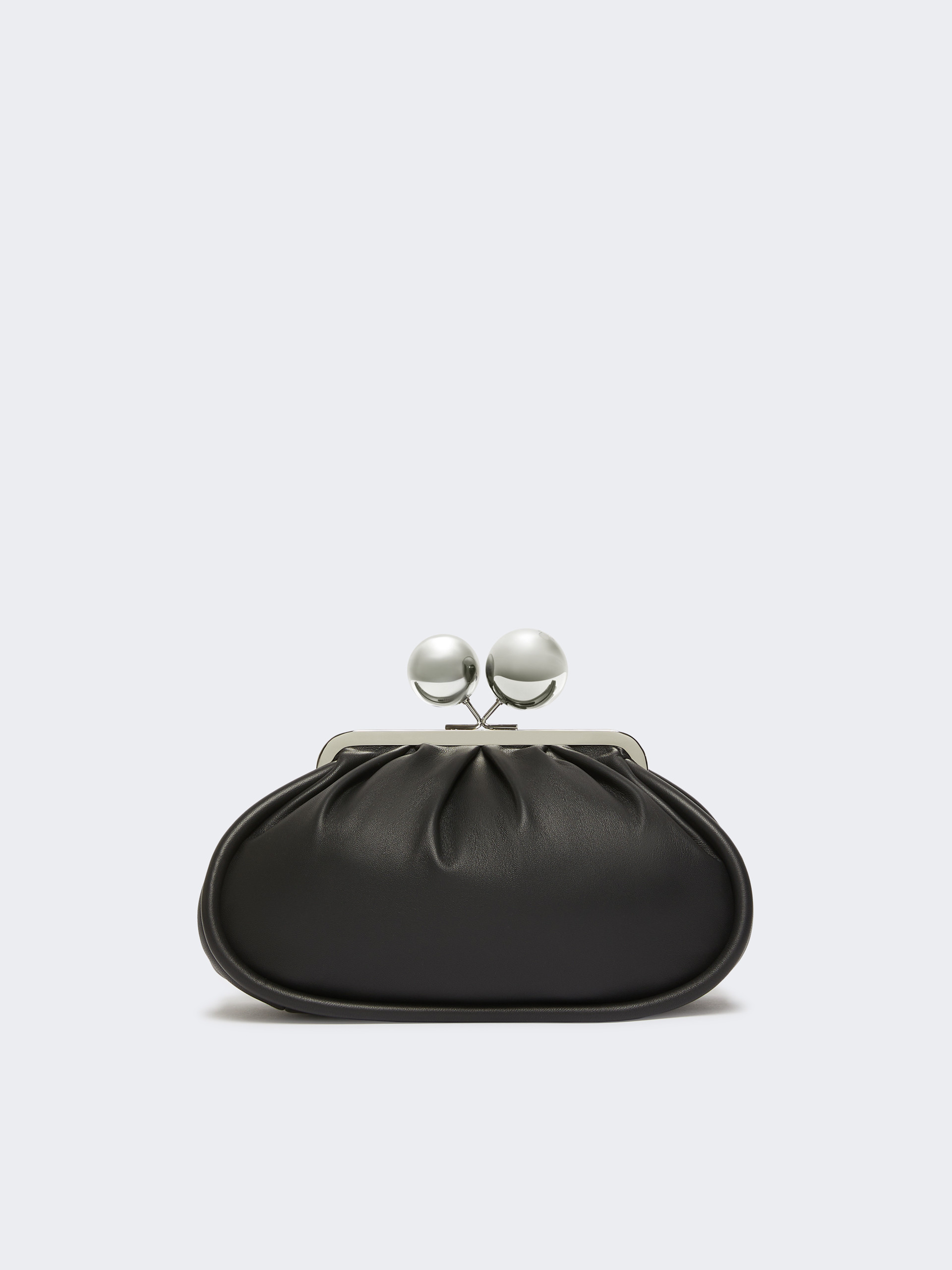 Medium Pasticcino Bag in glossy nappa leather - BLACK - Weekend Max Mara - 3