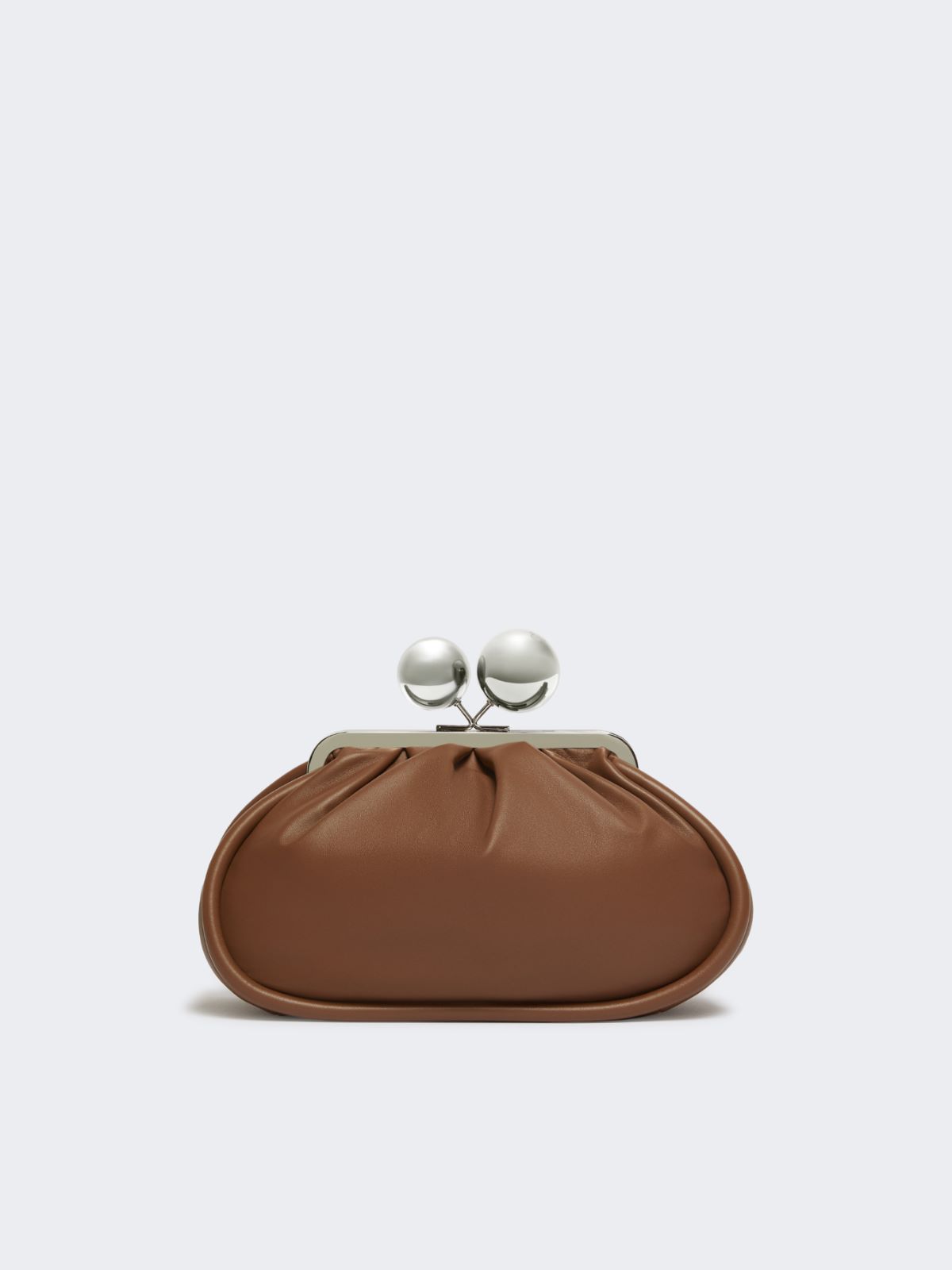 Medium Pasticcino Bag in glossy nappa leather - TOBACCO - Weekend - 3