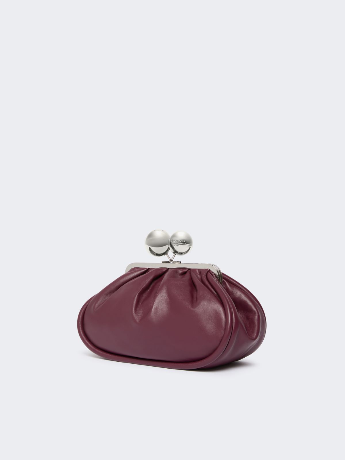 Medium Pasticcino Bag in glossy nappa leather - RED PURPLE - Weekend - 2