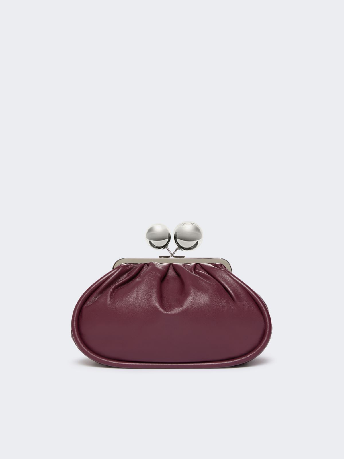 Medium Pasticcino Bag in glossy nappa leather - RED PURPLE - Weekend - 3
