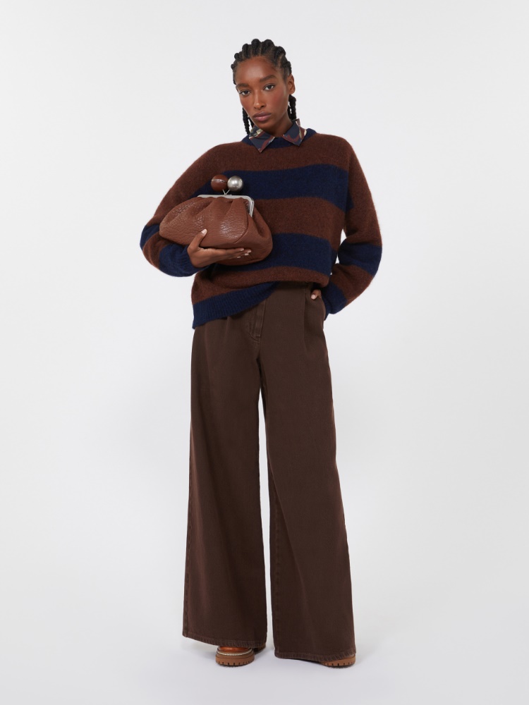 Medium nappa leather Pasticcino Bag - TOBACCO - Weekend - 9