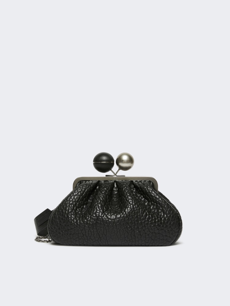 Medium nappa leather Pasticcino Bag - BLACK - Weekend