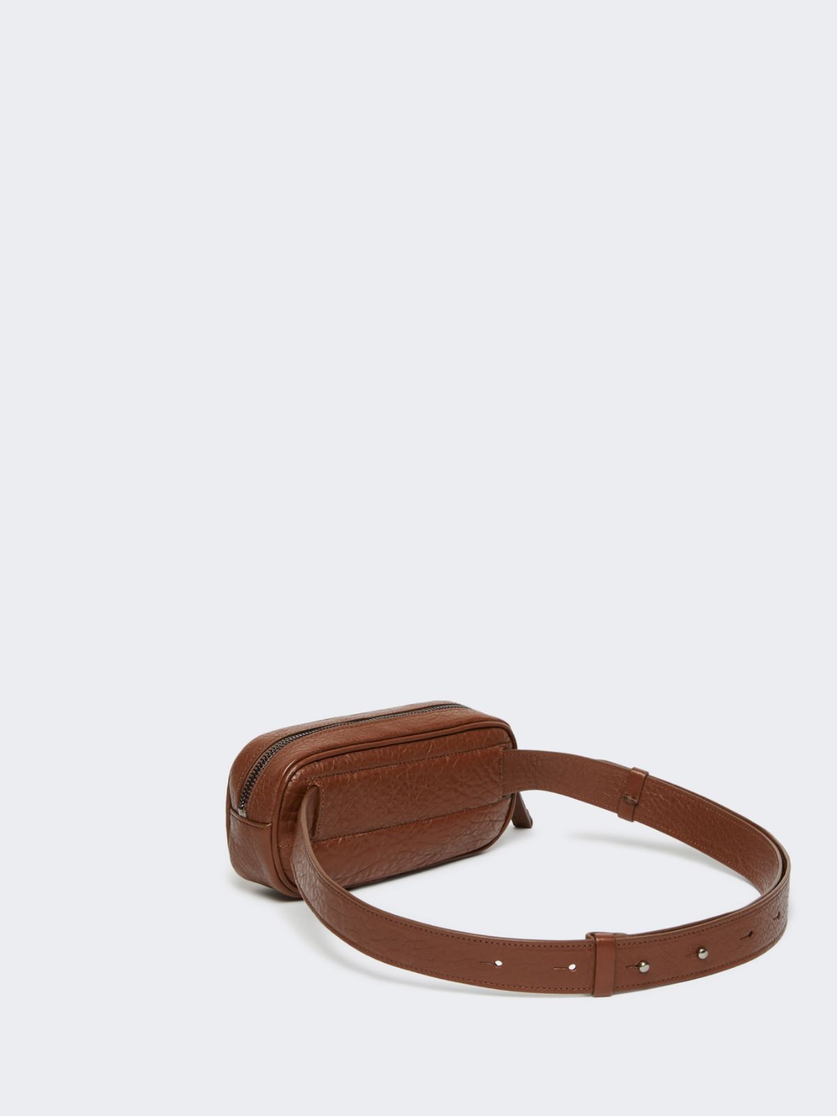 Nappa leather belt bag - TOBACCO - Weekend - 3