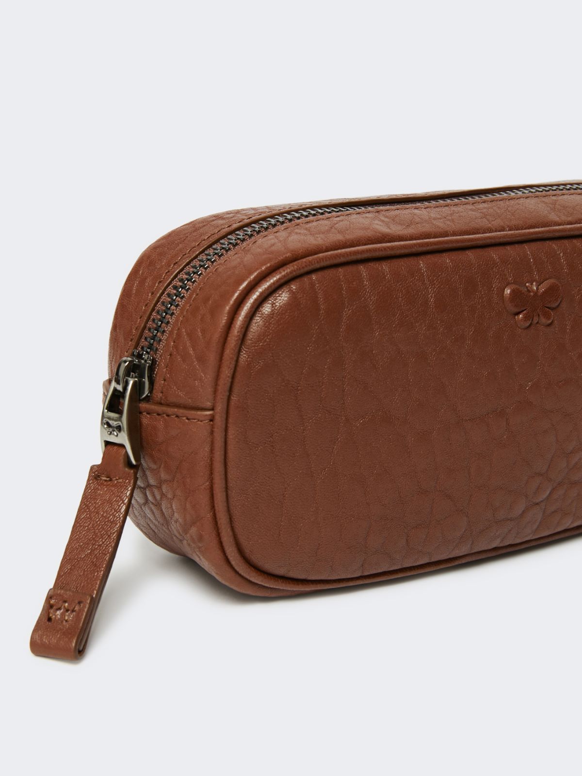 Nappa leather belt bag - TOBACCO - Weekend - 4