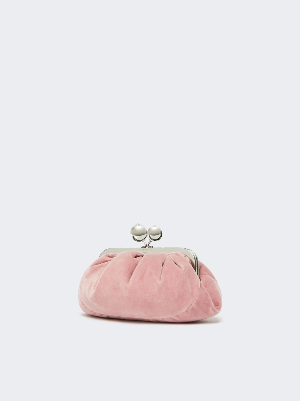 Small cotton velvet Pasticcino Bag - PINK - Weekend - 2