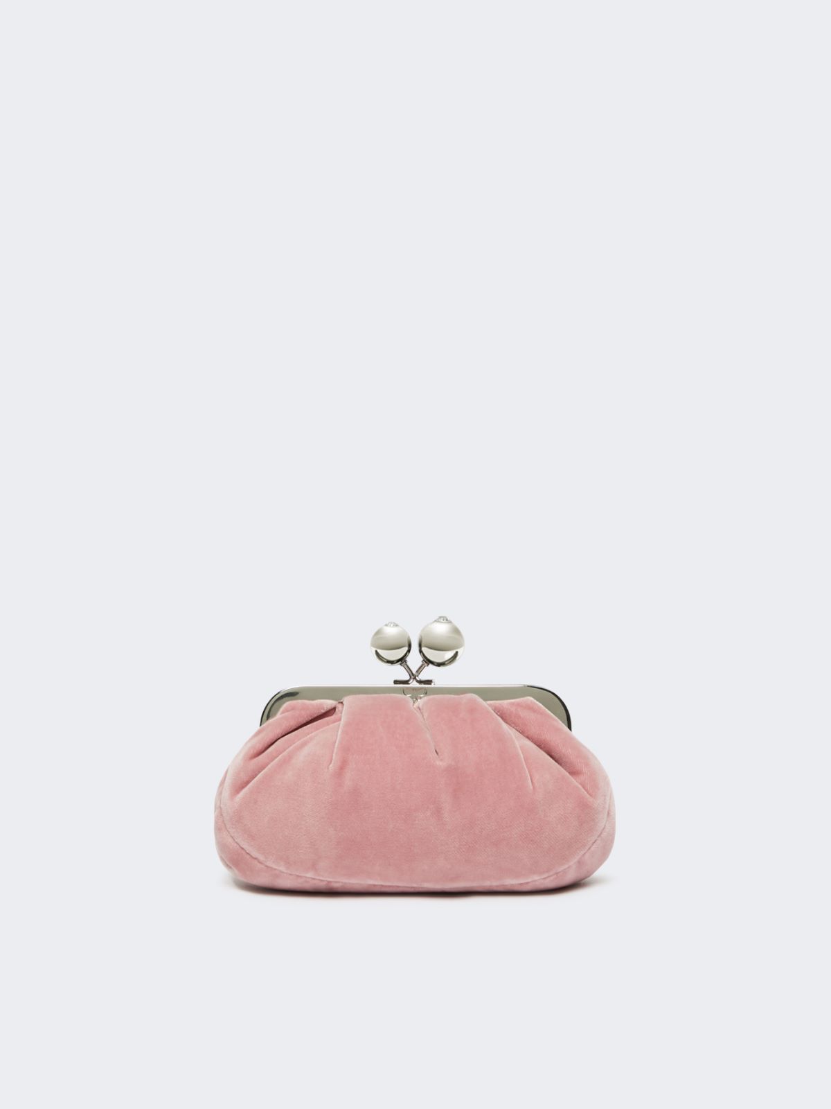 Small cotton velvet Pasticcino Bag - PINK - Weekend - 3