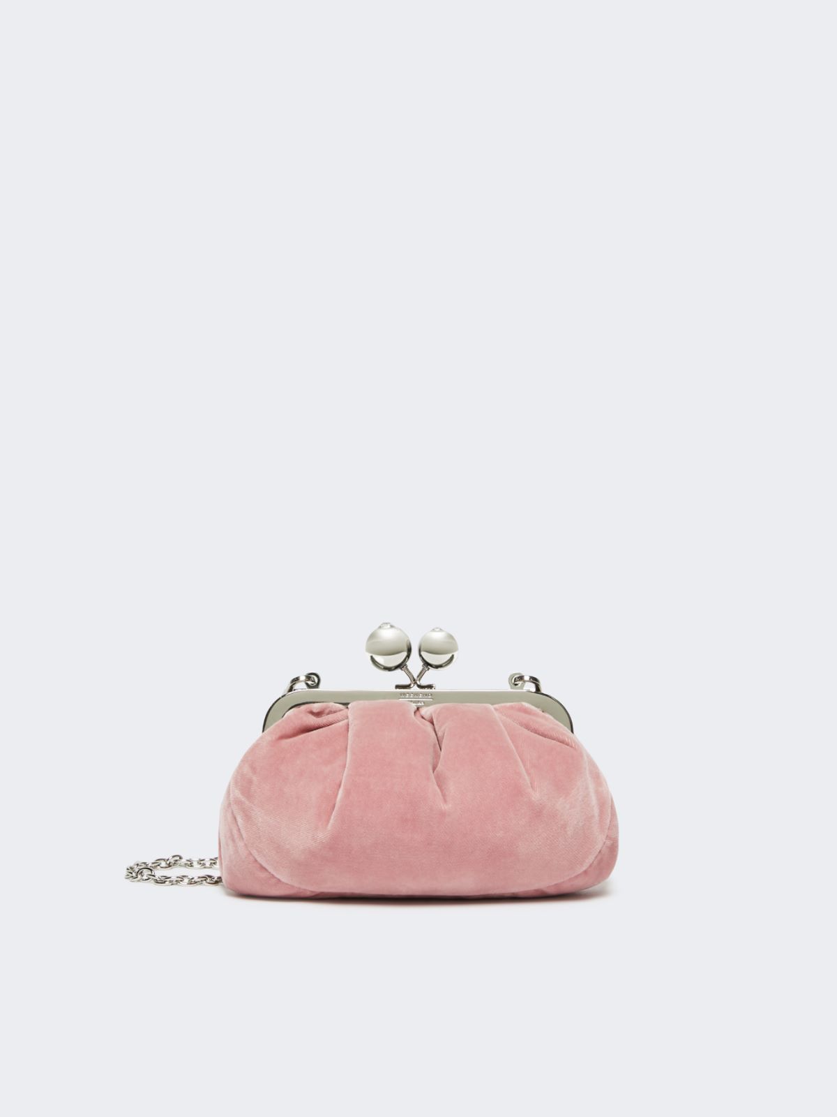 Small cotton velvet Pasticcino Bag - PINK - Weekend