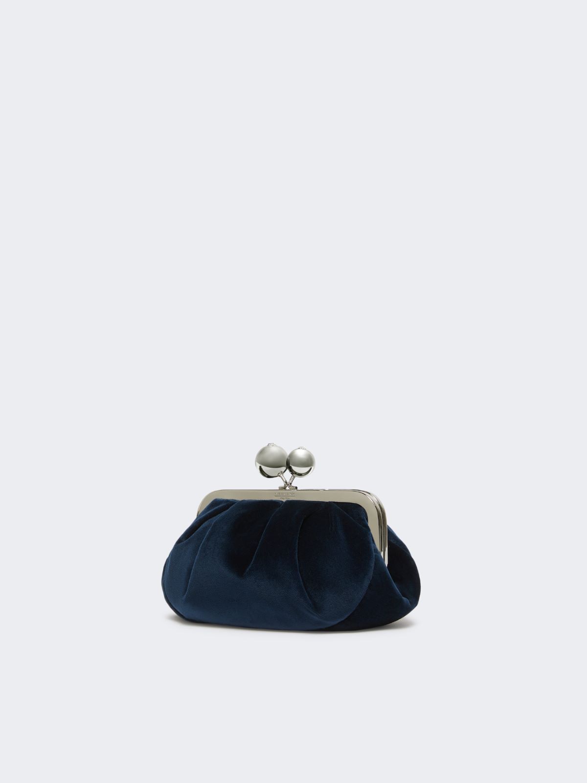 Small cotton velvet Pasticcino Bag - ULTRAMARINE - Weekend - 2